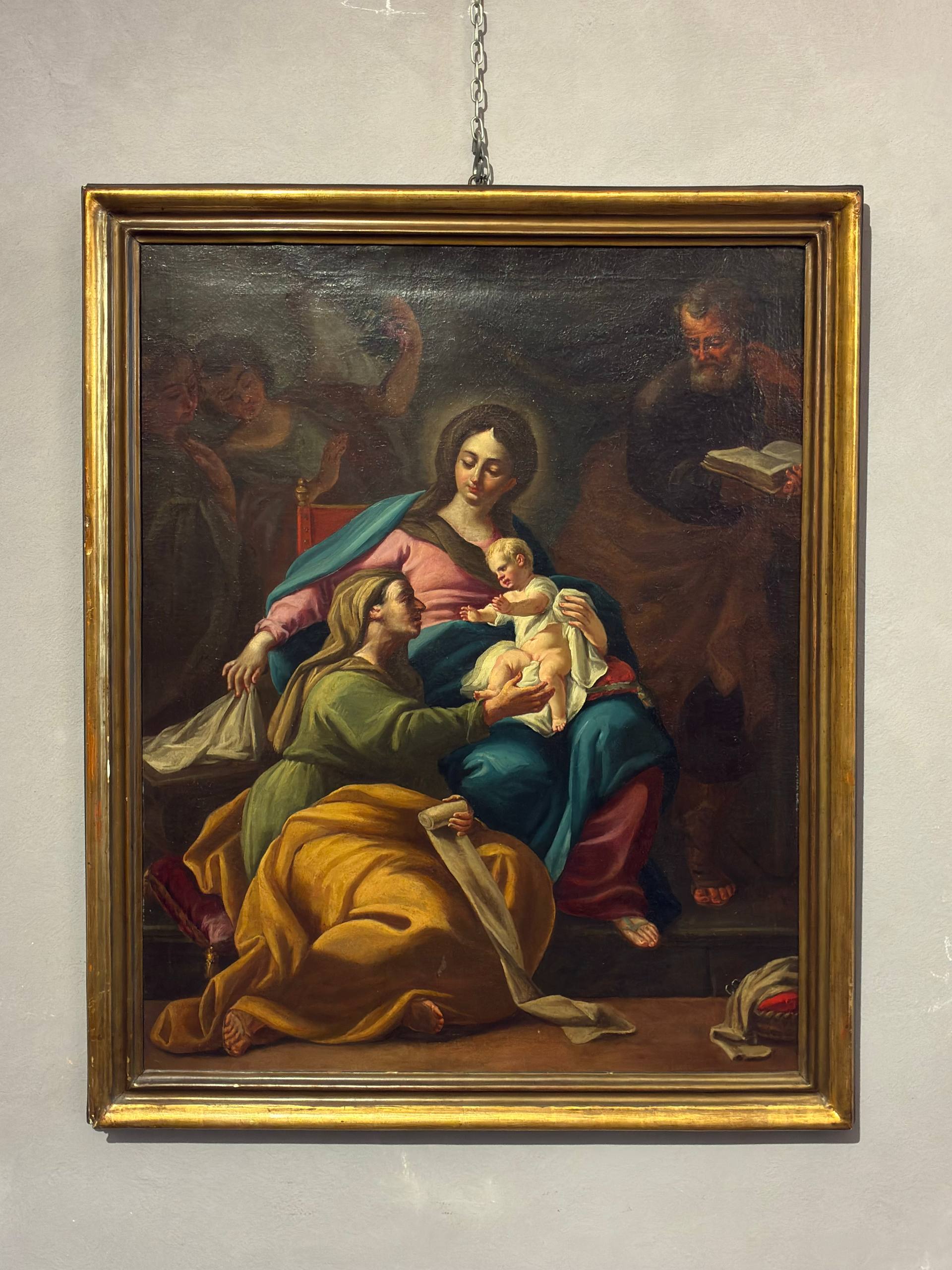 Sacra Famiglia con i Santi Anna e Gioacchino
